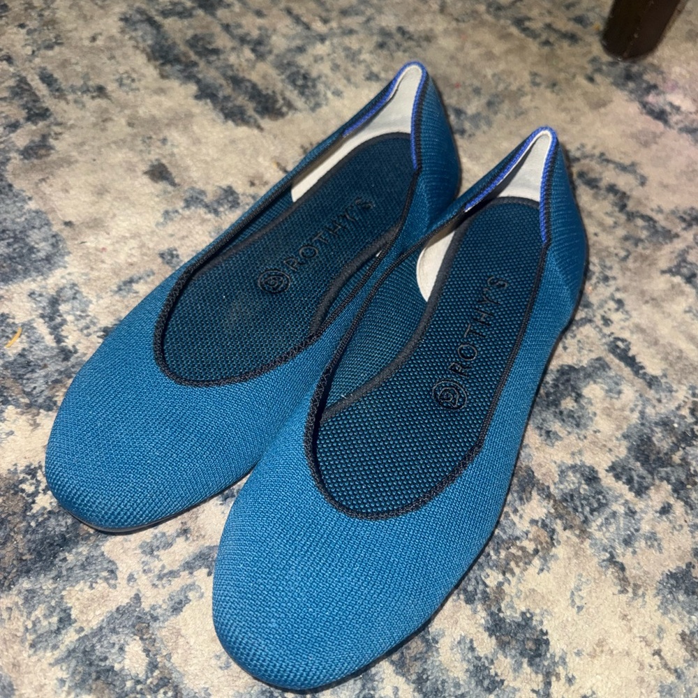 Rothy's Teal Women's Flats